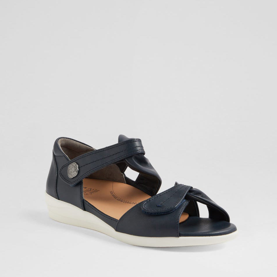 ZIERA DOXIE NAVY - Women Sandals - Collective Shoes 