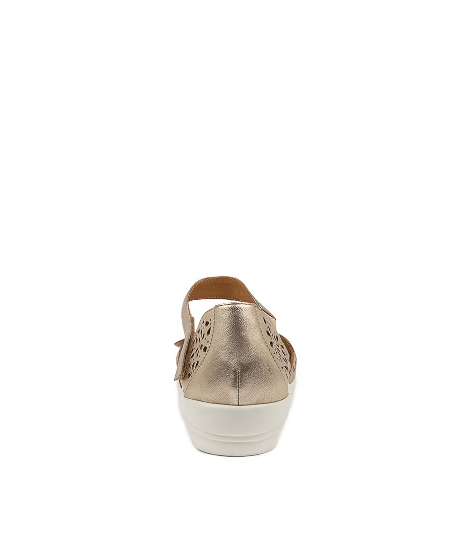ZIERA DUSTY PALE GOLD - Women Sandals - Collective Shoes 