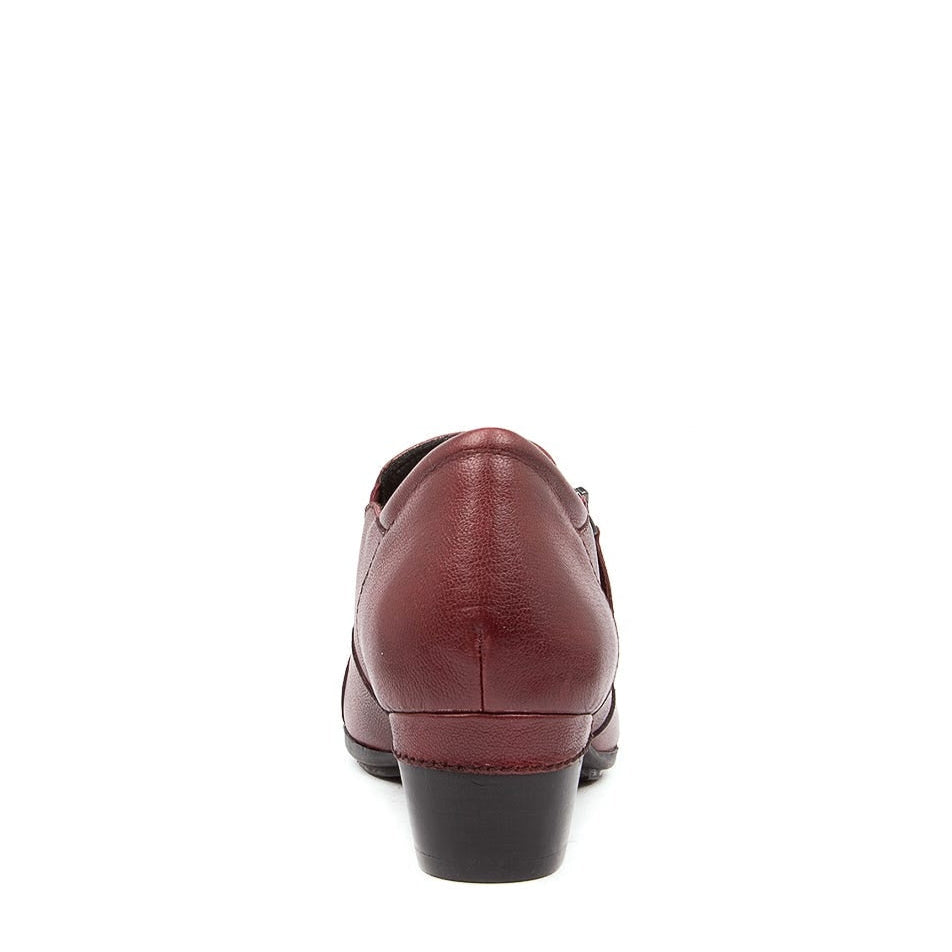 ZIERA CAMDEN DARK RED - Women Heels - Collective Shoes 