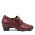 Load image into Gallery viewer, ZIERA CAMDEN DARK RED - Women Heels - Collective Shoes 
