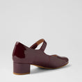 Load image into Gallery viewer, ZIERA KITTY BURGUNDY PATENT
