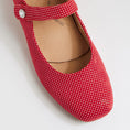 Load image into Gallery viewer, ZIERA KITTY RED SPOT PRINT - Women Heels - Collective Shoes 
