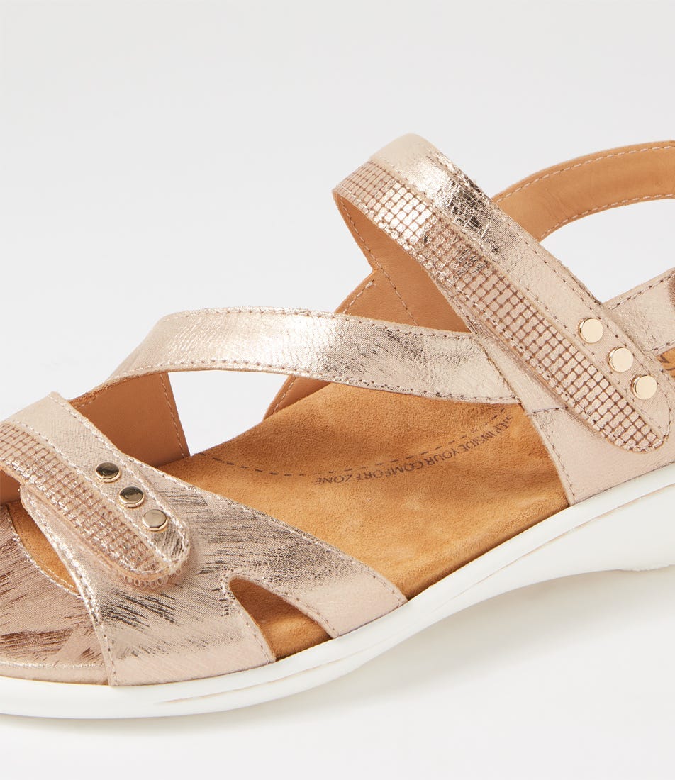ZIERA BEAUX PLATINO - Women Sandals - Collective Shoes 