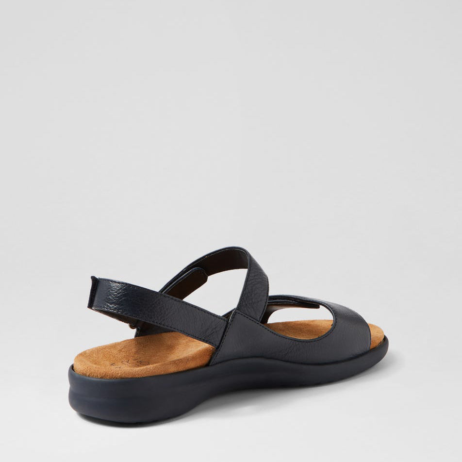 ZIERA BENJI NAVY - Women Sandals - Collective Shoes 