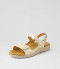 Load image into Gallery viewer, ZIERA BENJI Smudge Metal Almond - Women Sandals - Collective Shoes 
