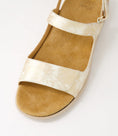 Load image into Gallery viewer, ZIERA BENJI Smudge Metal Almond - Women Sandals - Collective Shoes 
