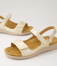 Load image into Gallery viewer, ZIERA BENJI Smudge Metal Almond - Women Sandals - Collective Shoes 
