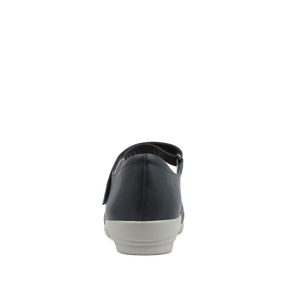 ZIERA DAFFODIL NAVY GREY SOLE - Women Sandals - Collective Shoes 