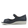 Load image into Gallery viewer, ZIERA DAFFODIL NAVY GREY SOLE - Women Sandals - Collective Shoes 
