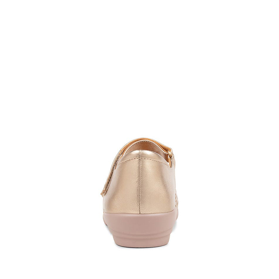 ZIERA DAFFODIL CHAMPAGNE - Women Sandals - Collective Shoes 