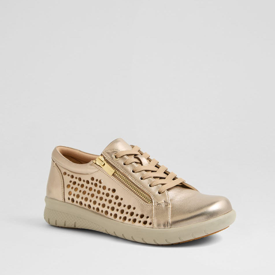 ZIERA SHOVO CHAMPAGNE - Women sneakers - Collective Shoes 