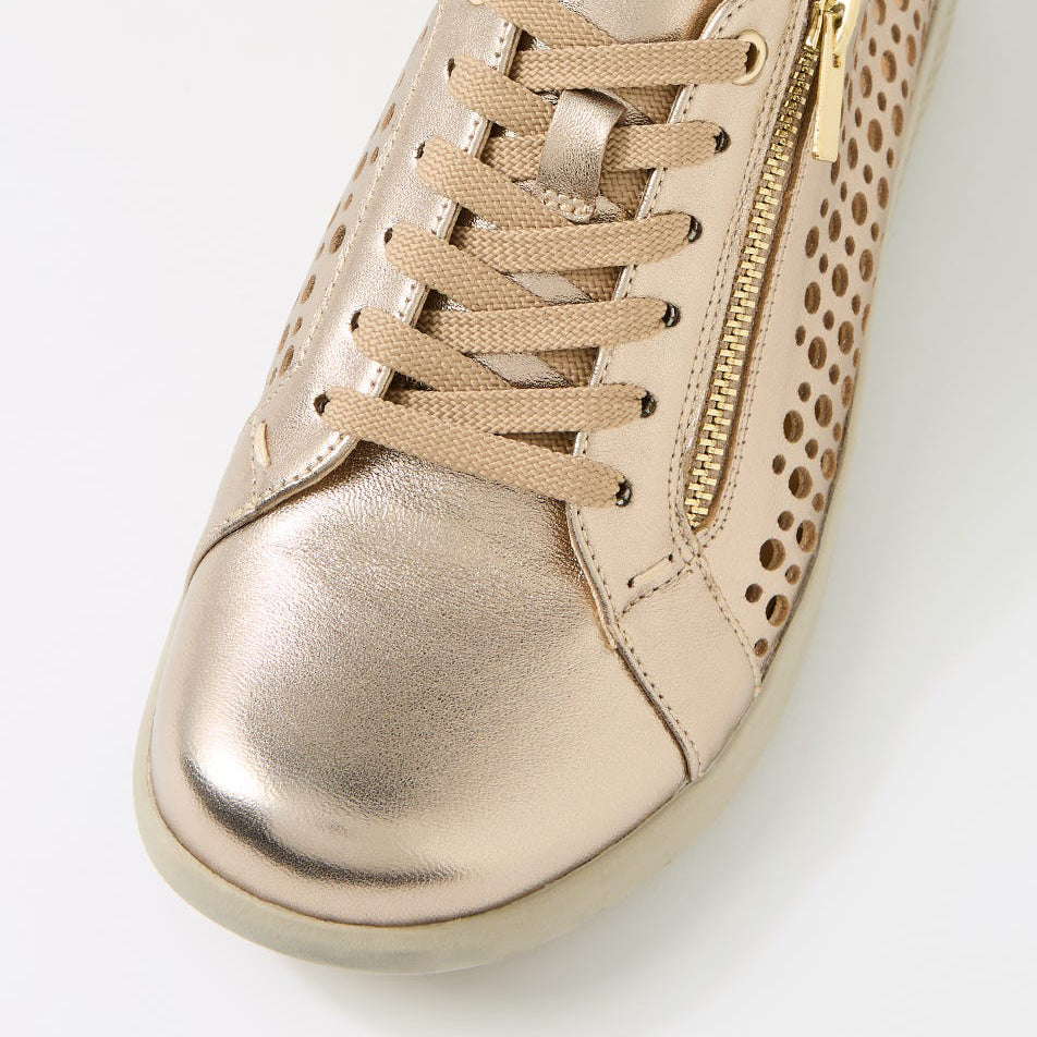 ZIERA SHOVO CHAMPAGNE - Women sneakers - Collective Shoes 