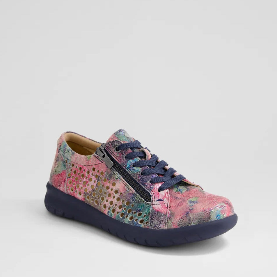 ZIERA SHOVO FUCHSIA FLORAL - Women sneakers - Collective Shoes 