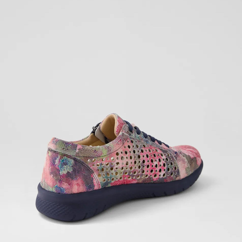 ZIERA SHOVO FUCHSIA FLORAL - Women sneakers - Collective Shoes 