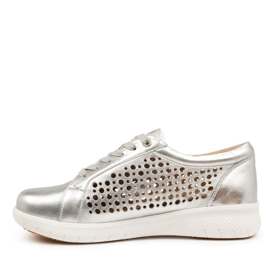 ZIERA SHOVO SILVER - Women sneakers - Collective Shoes 