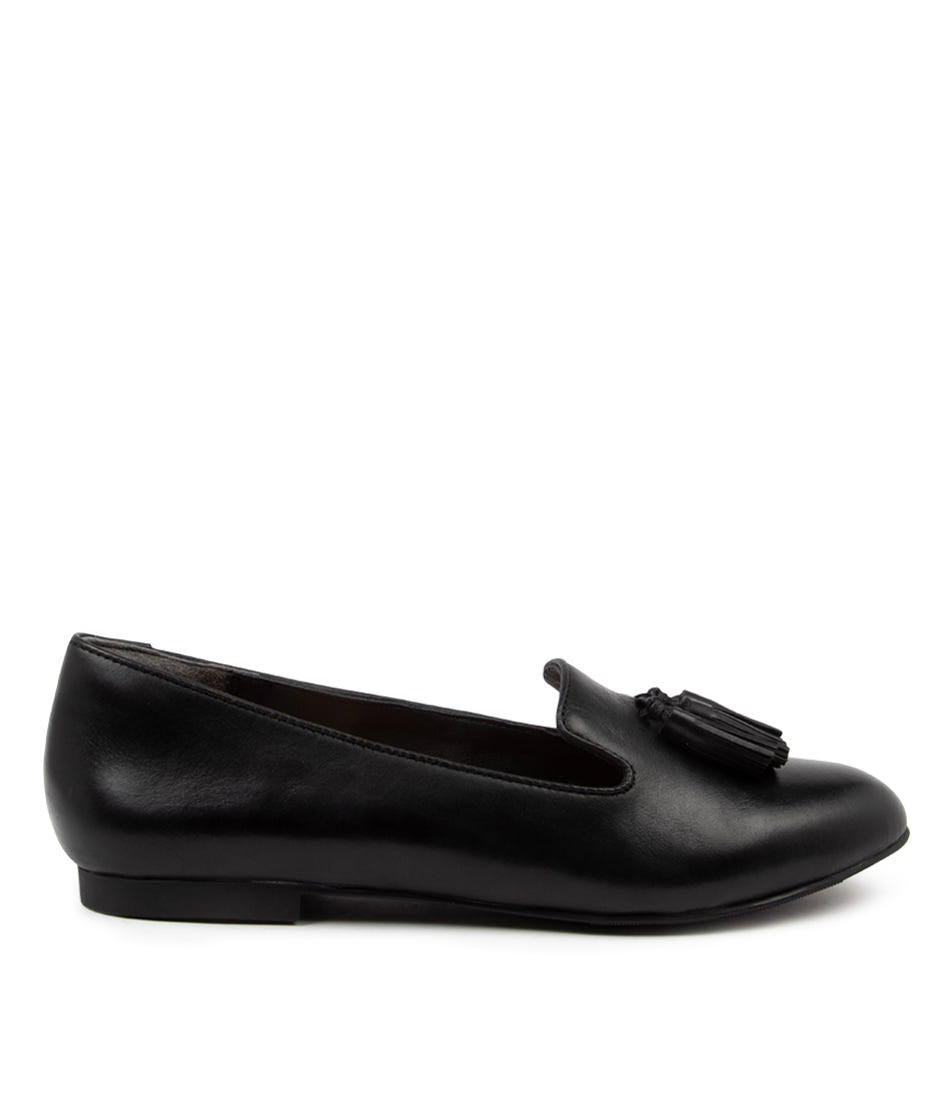 ZIERA CHARTER BLACK - Women Loafers - Collective Shoes 