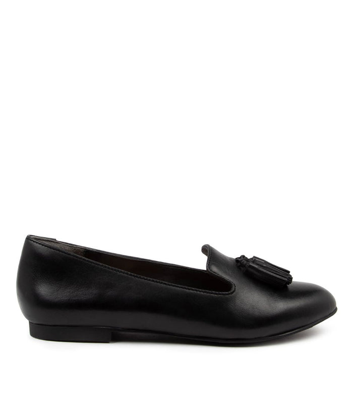 ZIERA CHARTER BLACK - Women Loafers - Collective Shoes 