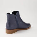 Load image into Gallery viewer, ZIERA SKYLARS NAVY - Women Boots - Collective Shoes 
