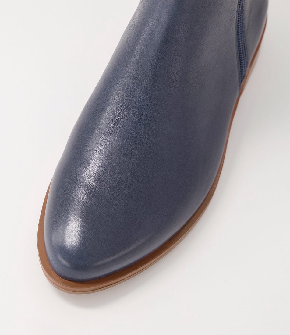 ZIERA SKYLARS NAVY - Women Boots - Collective Shoes 