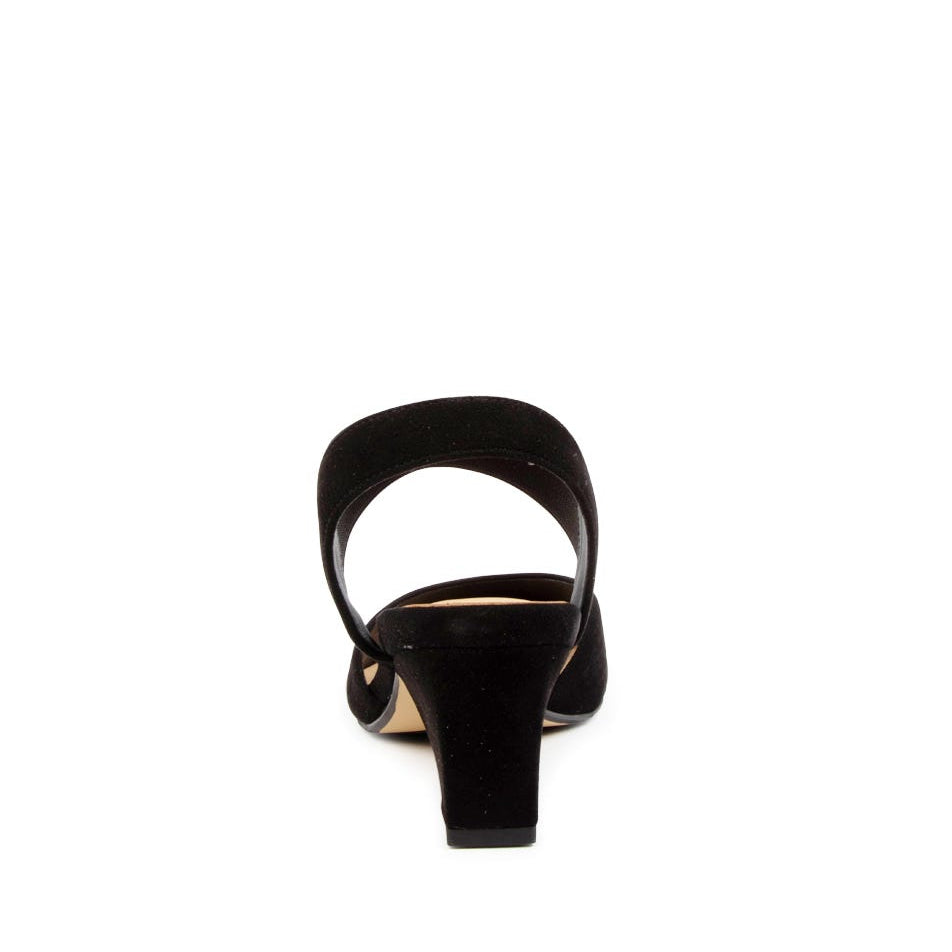 ZIERA VARE BLACK SUEDE - Women Heels - Collective Shoes 