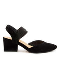 Load image into Gallery viewer, ZIERA VARE BLACK SUEDE - Women Heels - Collective Shoes 
