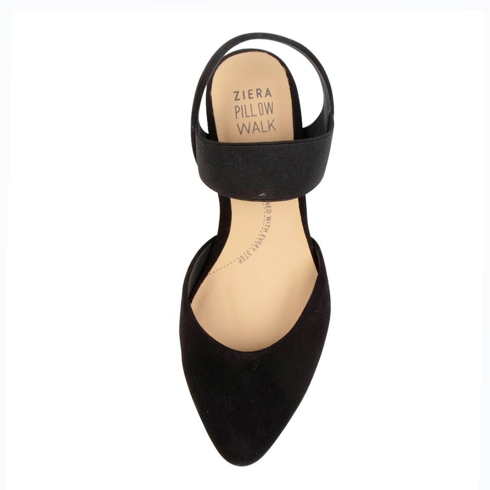 ZIERA VARE BLACK SUEDE - Women Heels - Collective Shoes 
