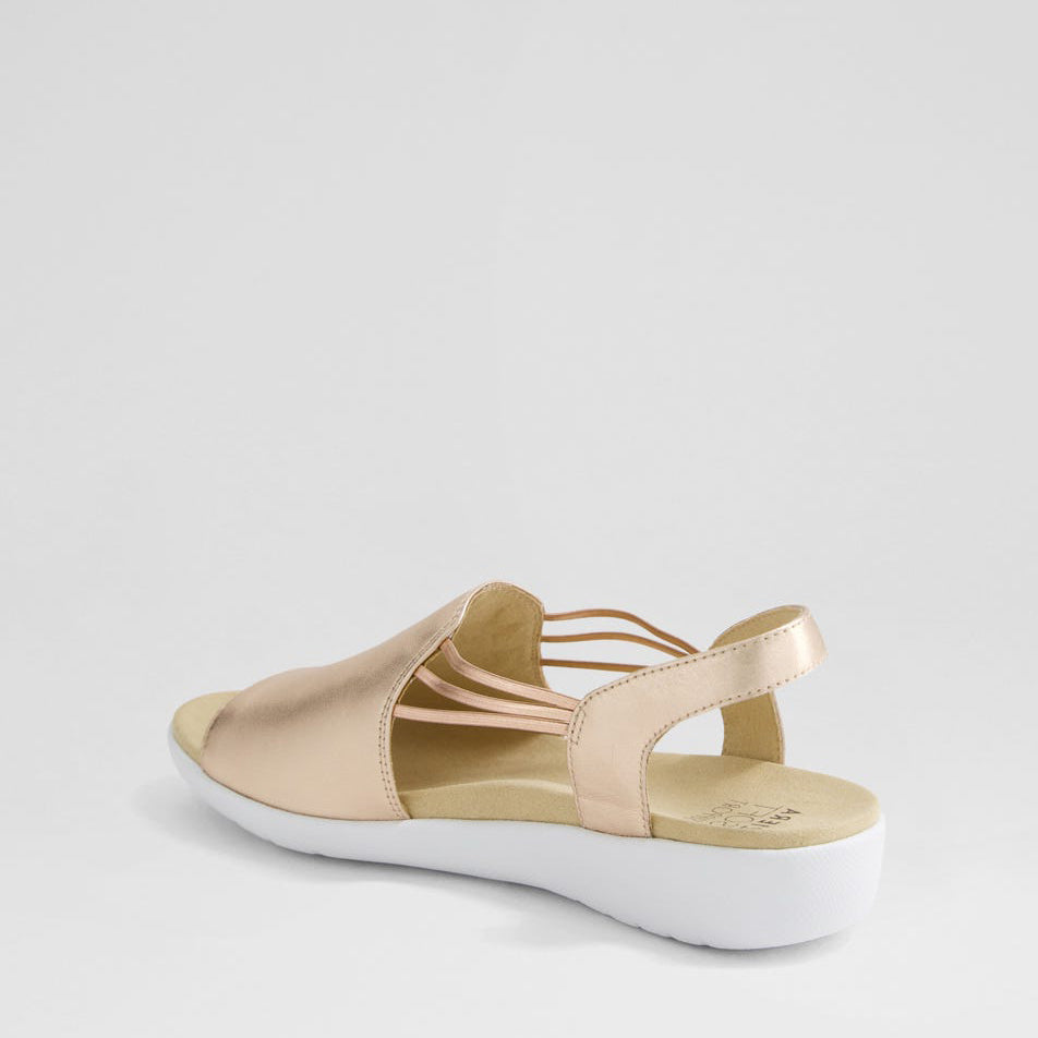 ZIERA UDHAYS ROSE GOLD - Women Sandals - Collective Shoes 
