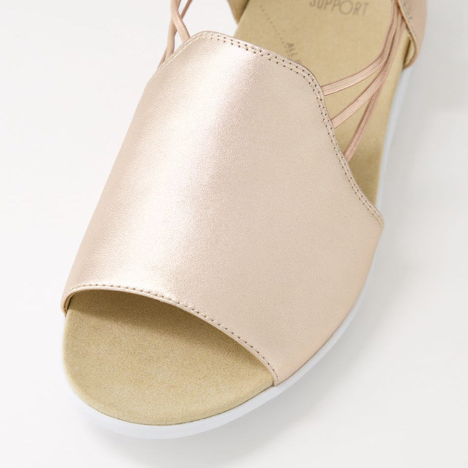 ZIERA UDHAYS ROSE GOLD - Women Sandals - Collective Shoes 