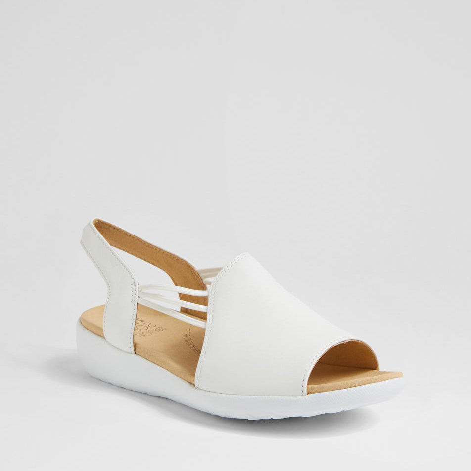 ZIERA UDHAYS WHITE - Women Sandals - Collective Shoes 
