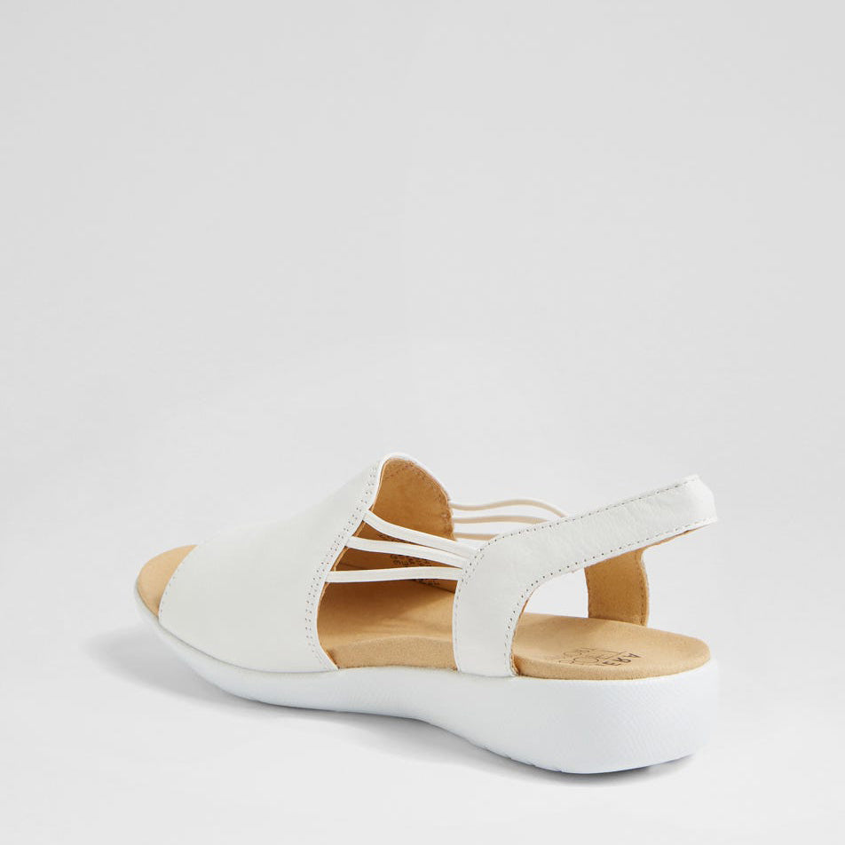 ZIERA UDHAYS WHITE - Women Sandals - Collective Shoes 