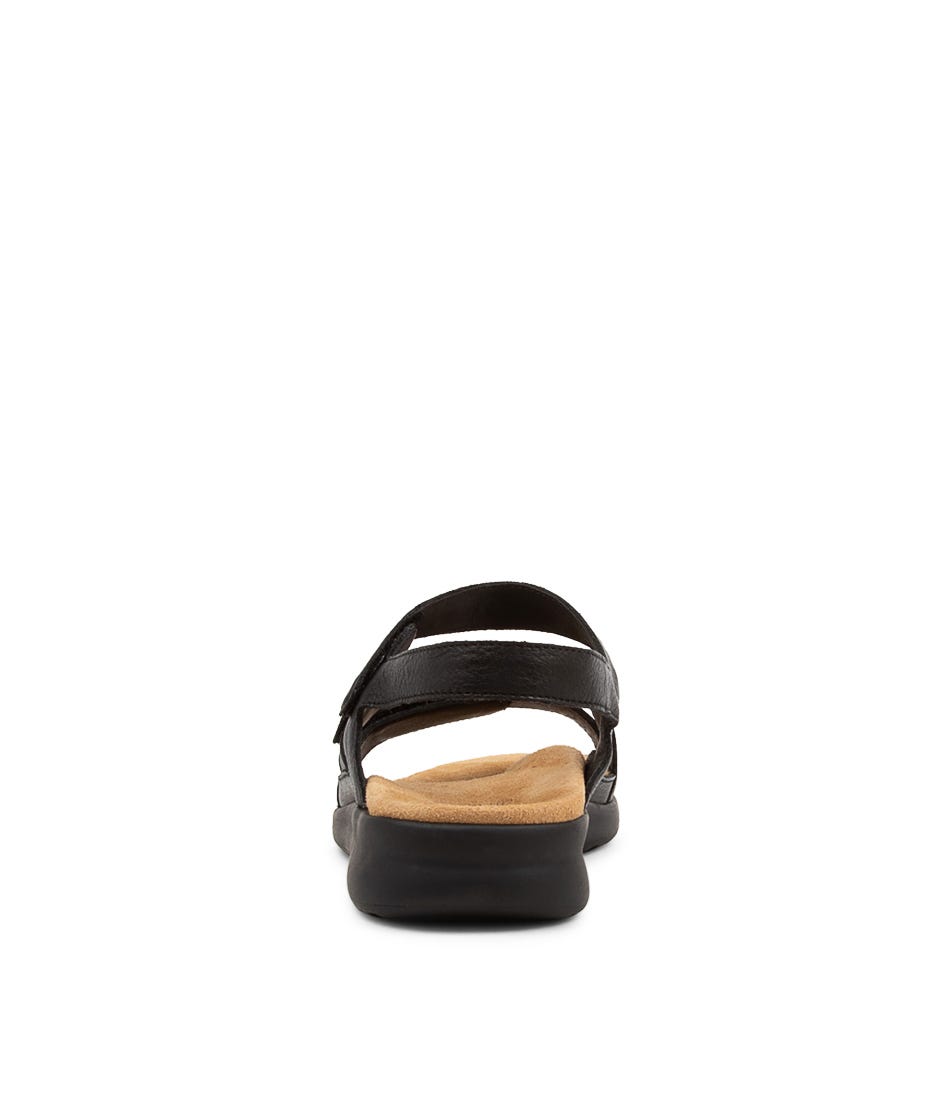 ZIERA BOYDE BLACK BLACK SOLE - Women Sandals - Collective Shoes 