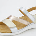 Load image into Gallery viewer, ZIERA BOYDE METALLIC MULTI - Women Sandals - Collective Shoes 
