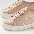 Load image into Gallery viewer, ZIERA ASHLEEN ROSE GOLD MULTI - Women sneakers - Collective Shoes 
