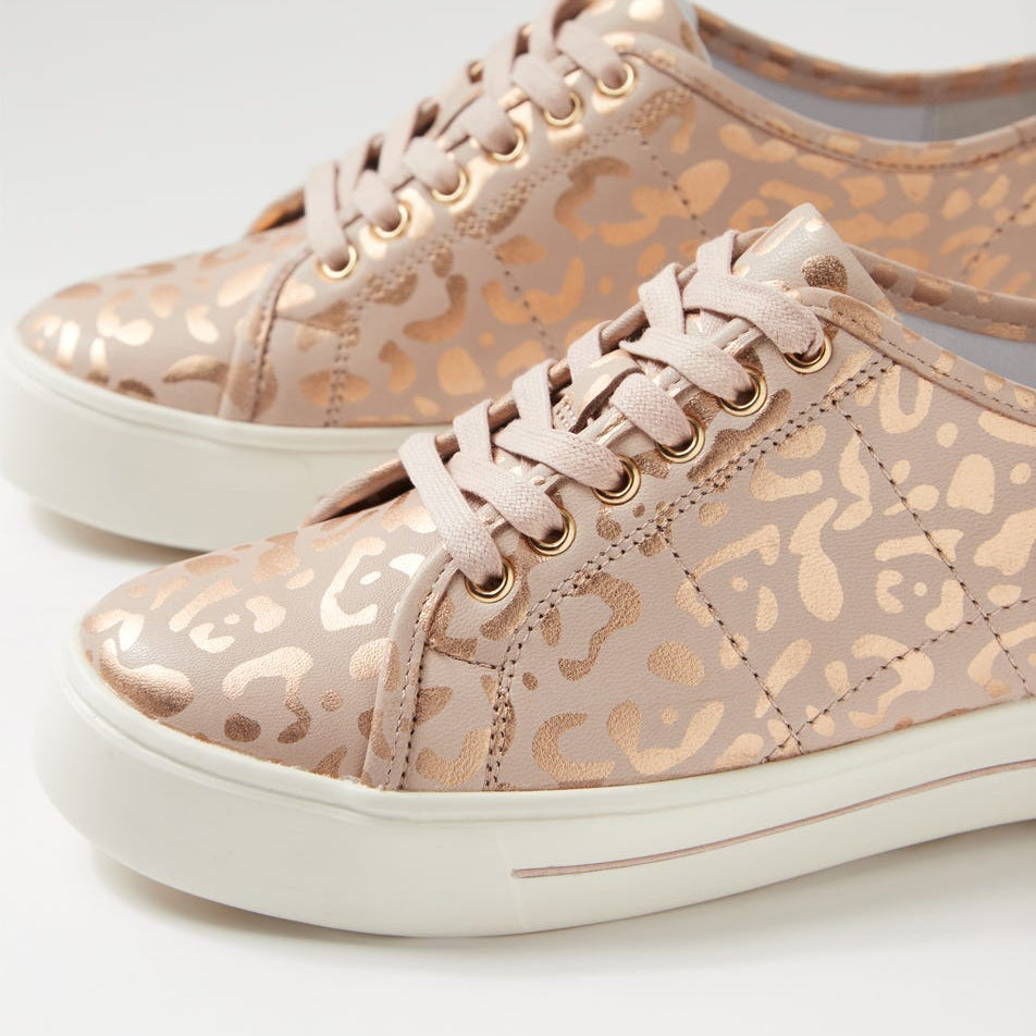 ZIERA ASHLEEN ROSE GOLD MULTI - Women sneakers - Collective Shoes 