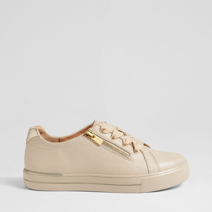 ZIERA AUDRY ALMOND PALE GOLD - Women sneakers - Collective Shoes 