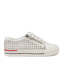 ZIERA AYLEEN WHITE - Women Sneakers - Collective Shoes 