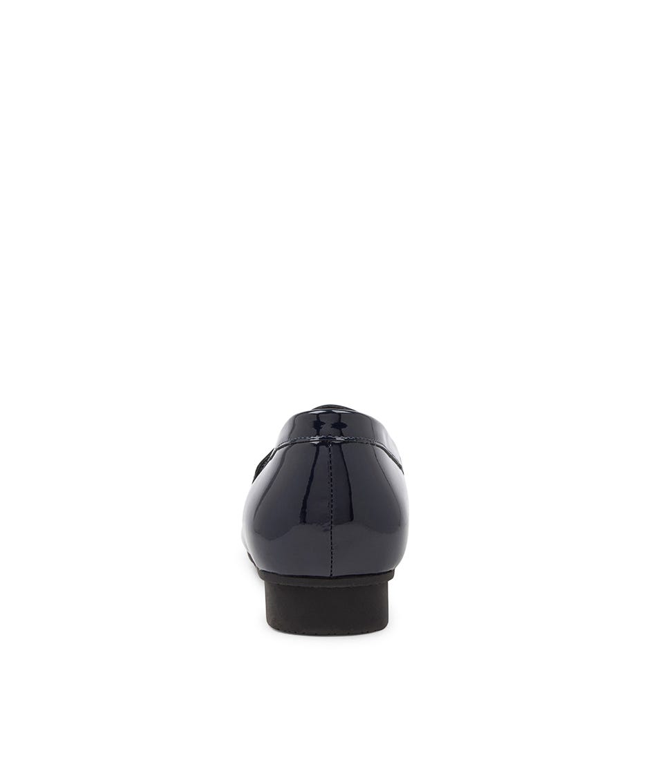 ZIERA FENDERS NAVY - Women Loafers - Collective Shoes 