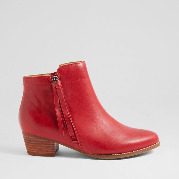 ZIERA VENDAS DK RED - Women Boots - Collective Shoes 