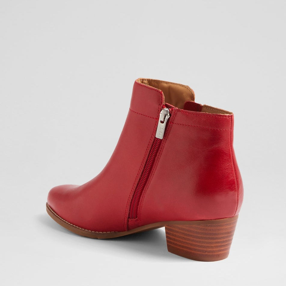 ZIERA VENDAS DK RED - Women Boots - Collective Shoes 