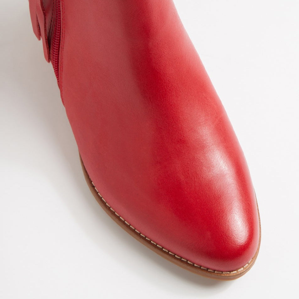 ZIERA VENDAS DK RED - Women Boots - Collective Shoes 