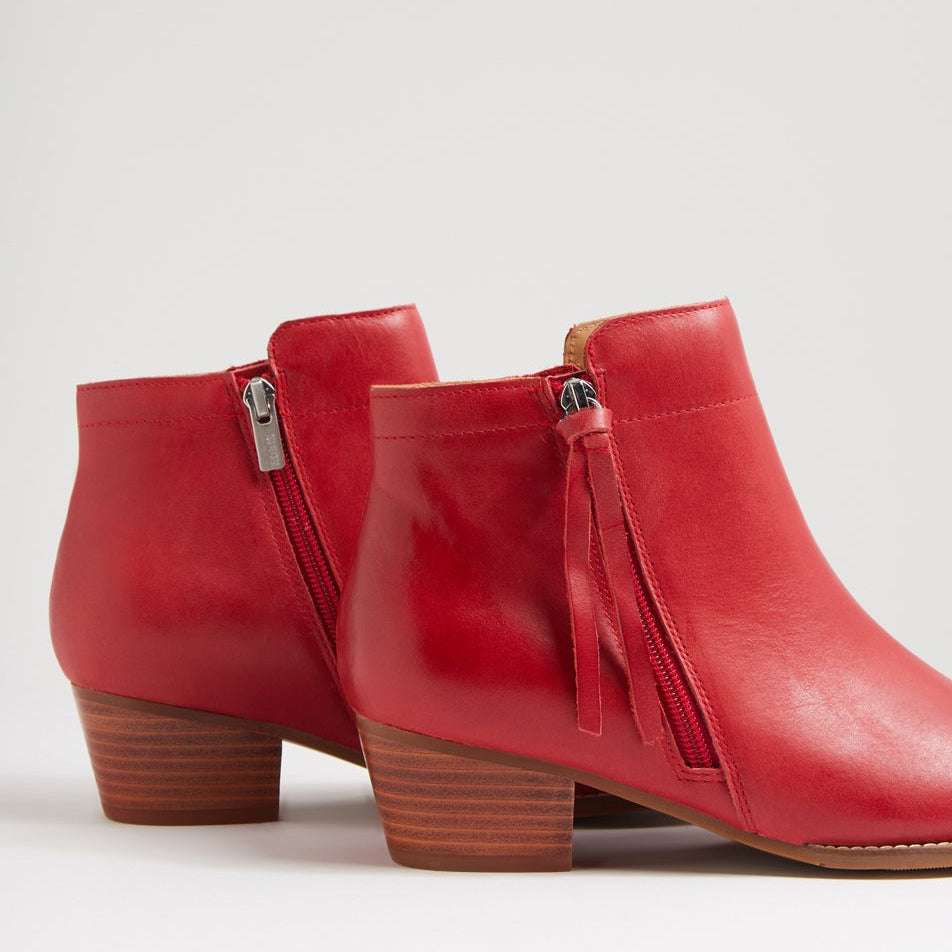 ZIERA VENDAS DK RED - Women Boots - Collective Shoes 