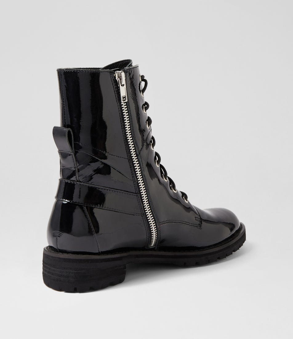 ZIERA MIYOKO BLACK - Women Boots - Collective Shoes 