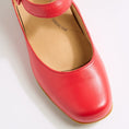 Load image into Gallery viewer, ZIERA QANGO DK RED - Women Heels - Collective Shoes 
