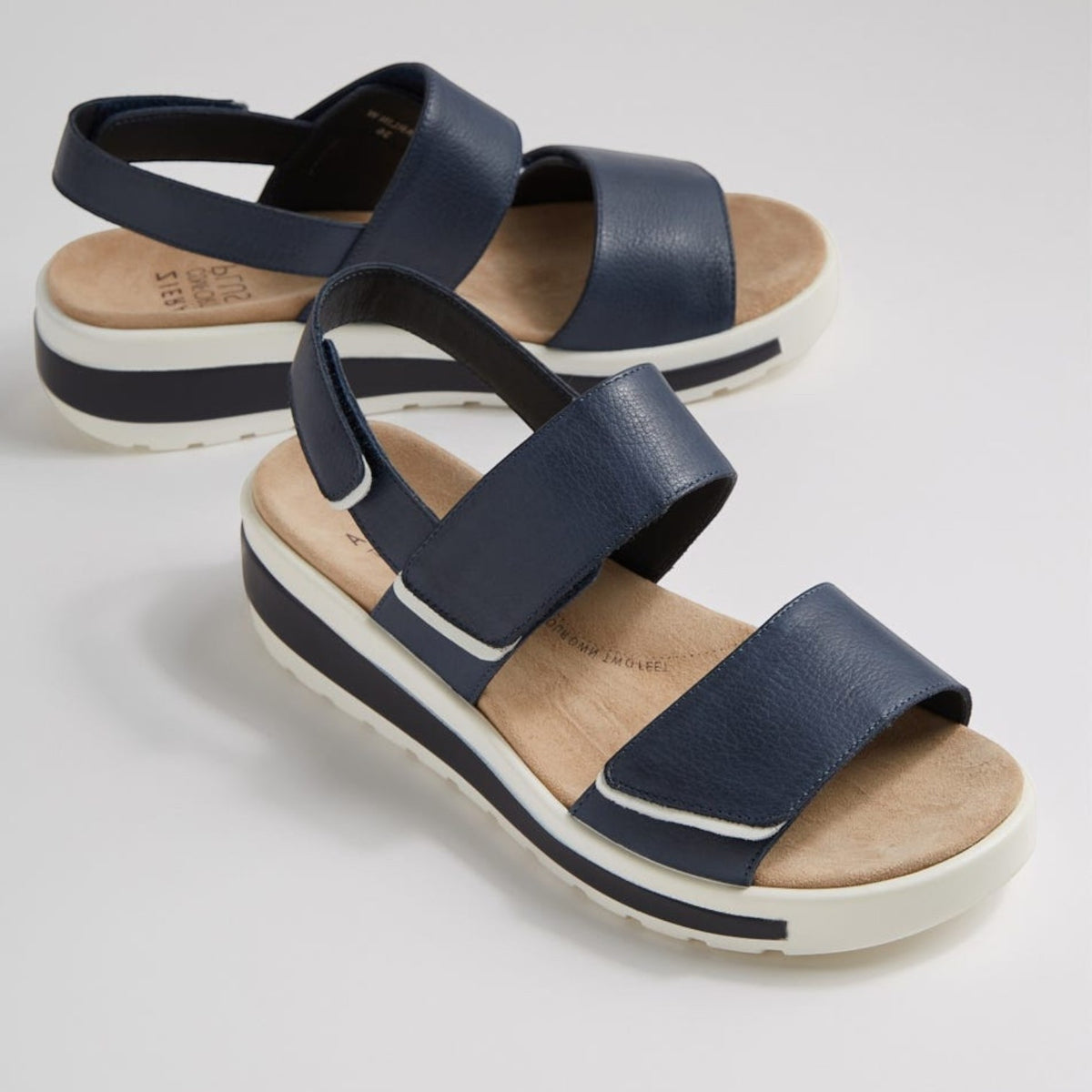ZIERA GARLIN NAVY WHITE SOLE