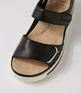 Load image into Gallery viewer, ZIERA GEDD BLACK WHITE - Women Sandals - Collective Shoes 
