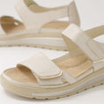Load image into Gallery viewer, ZIERA GEDD ALMOND-PALE GOLD
