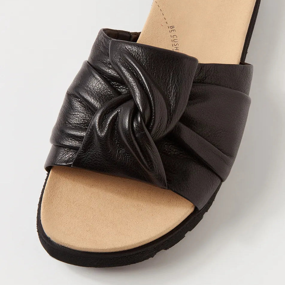 ZIERA NULLA BLACK - Women slippers - Collective Shoes 