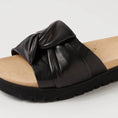 Load image into Gallery viewer, ZIERA NULLA BLACK - Women slippers - Collective Shoes 
