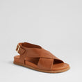 Load image into Gallery viewer, ZIERA HANAKO TAN - Women Sandals - Collective Shoes 
