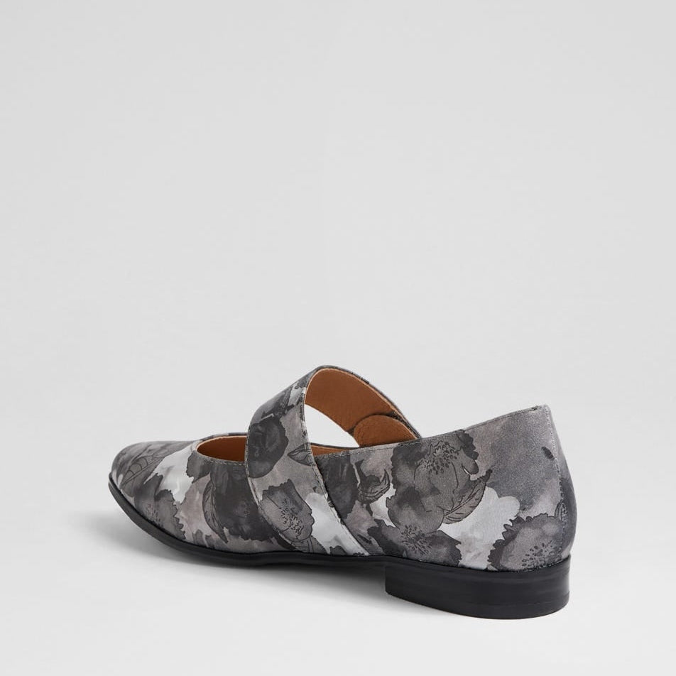 ZIERA OKLA CHARCOAL - Women MARY - Collective Shoes 